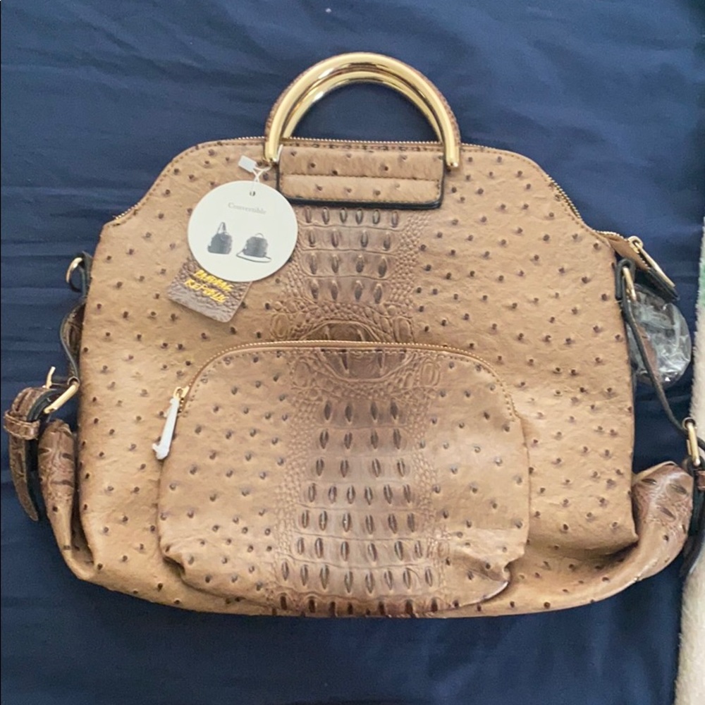 Beige handbag